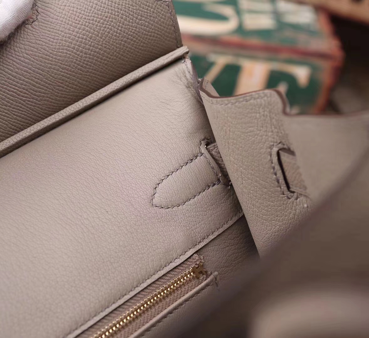 Hermes Birkin 30 M8 巴黎灰 新色 原厂御用顶级小牛皮 金扣 现货
