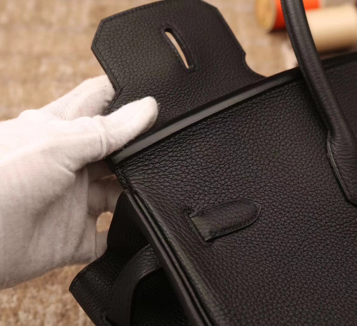 Hermes Birkin 40 CK89 黑色 原厂御用顶级小牛皮 银扣 订单出货