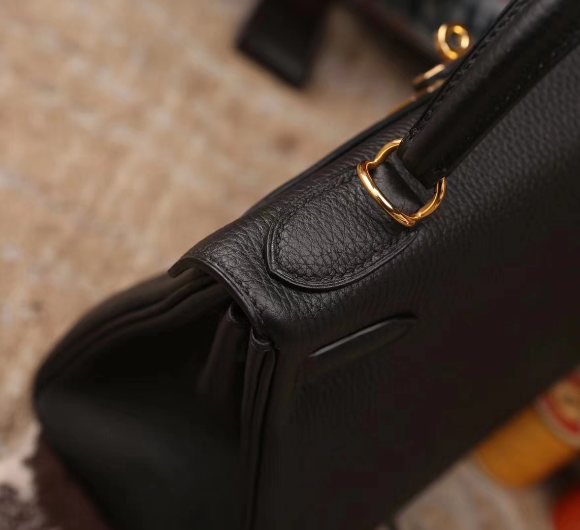 Hermes Kelly 28 CK89 黑色 原厂御用顶级小牛皮 金扣 银扣 现货