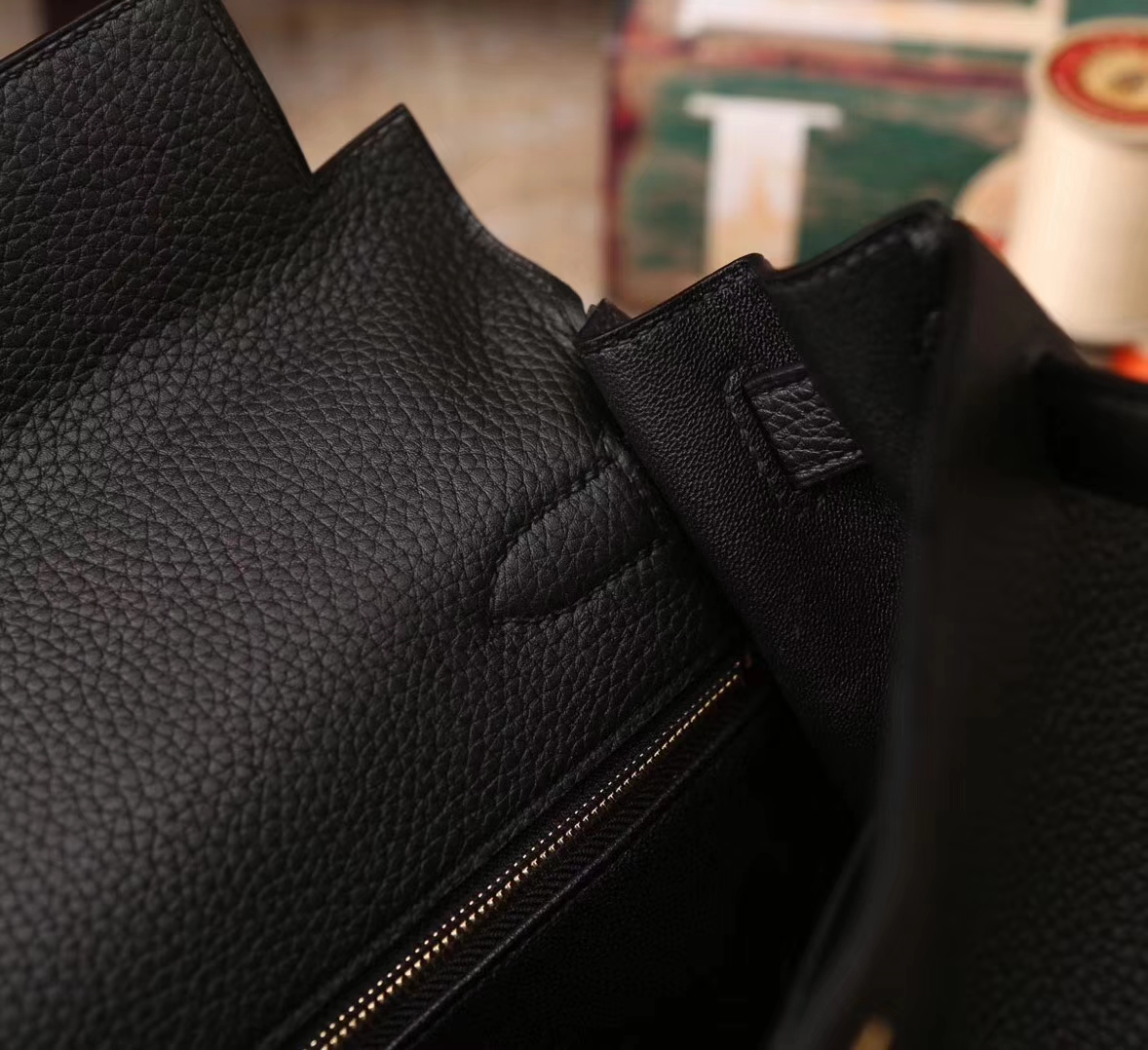 Hermes Kelly 28 CK89 黑色 原厂御用顶级小牛皮 金扣 银扣 现货