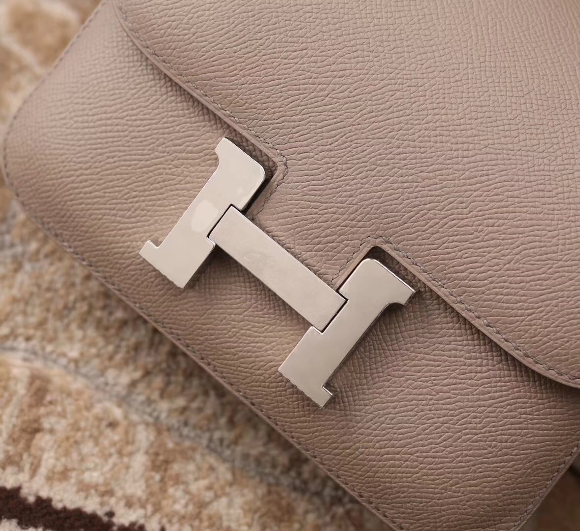 Hermes Constance 19 M8 巴黎灰 原厂御用顶级Epsom皮 金扣 银扣 现货