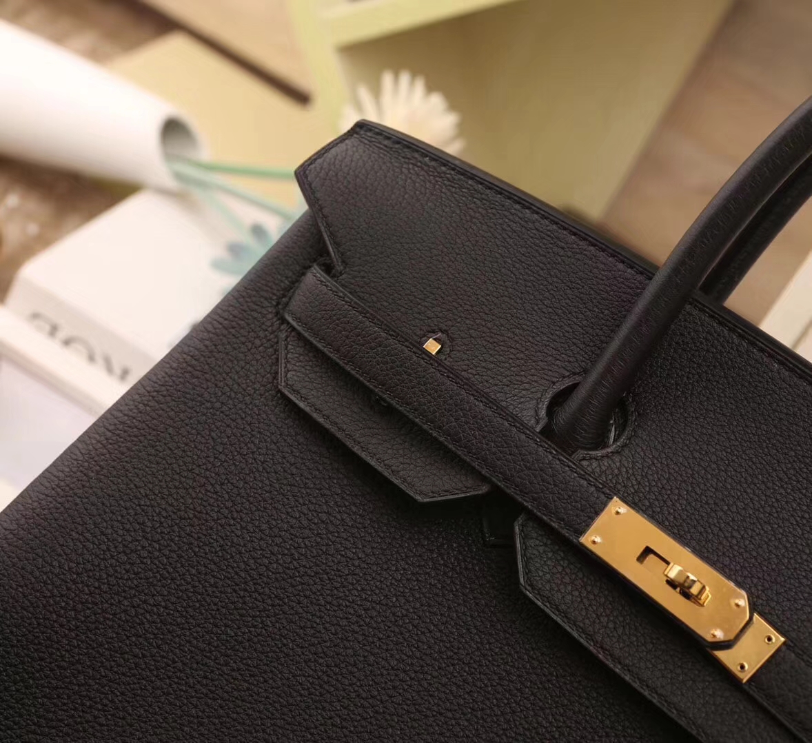 Hermes爱马仕 CK89 黑色 原厂御用顶级小牛皮 Birkin 30 金扣 银扣 现货