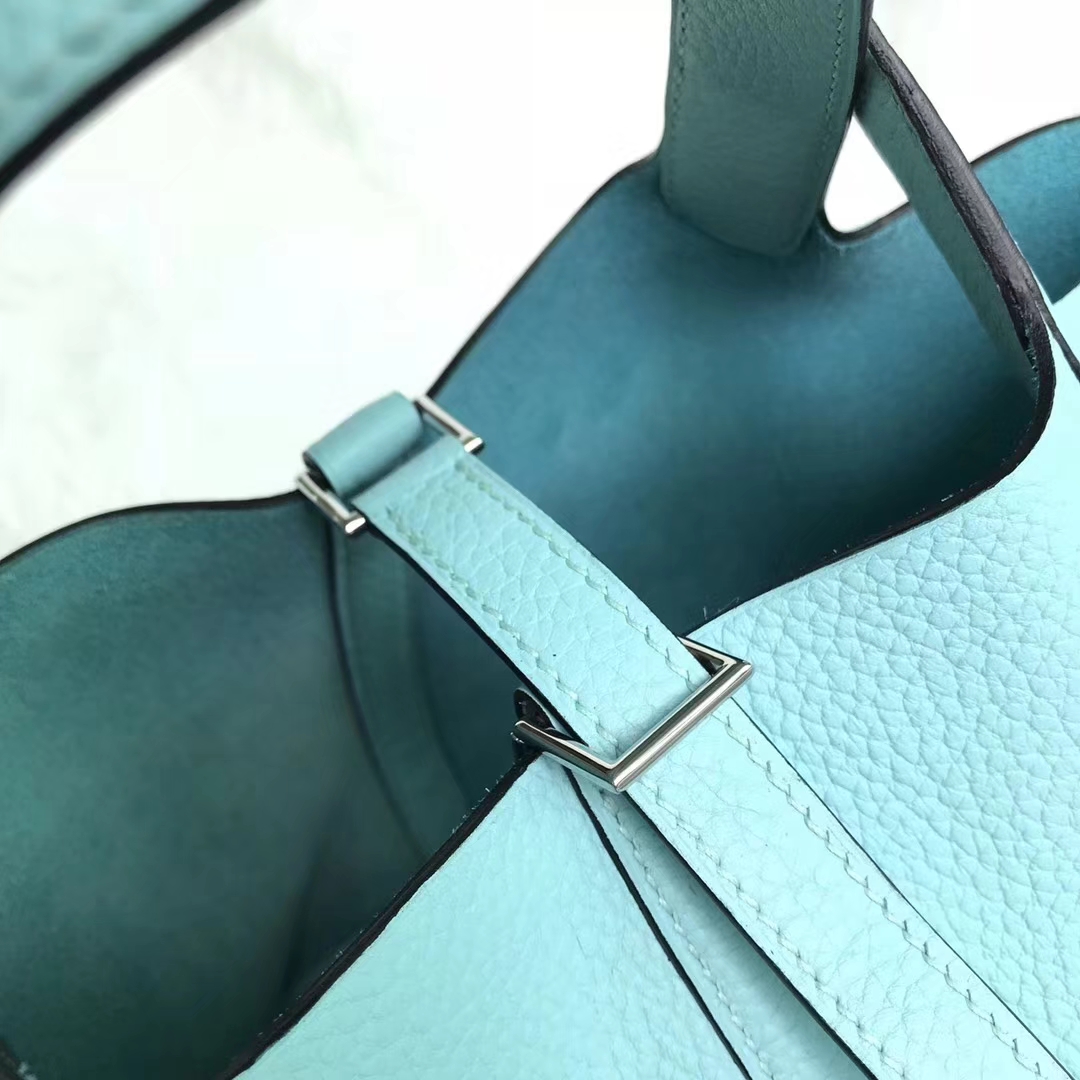Hermes爱马仕 马卡龙 原厂御用顶级Togo 皮 Picotin  Lock 18cm 现货