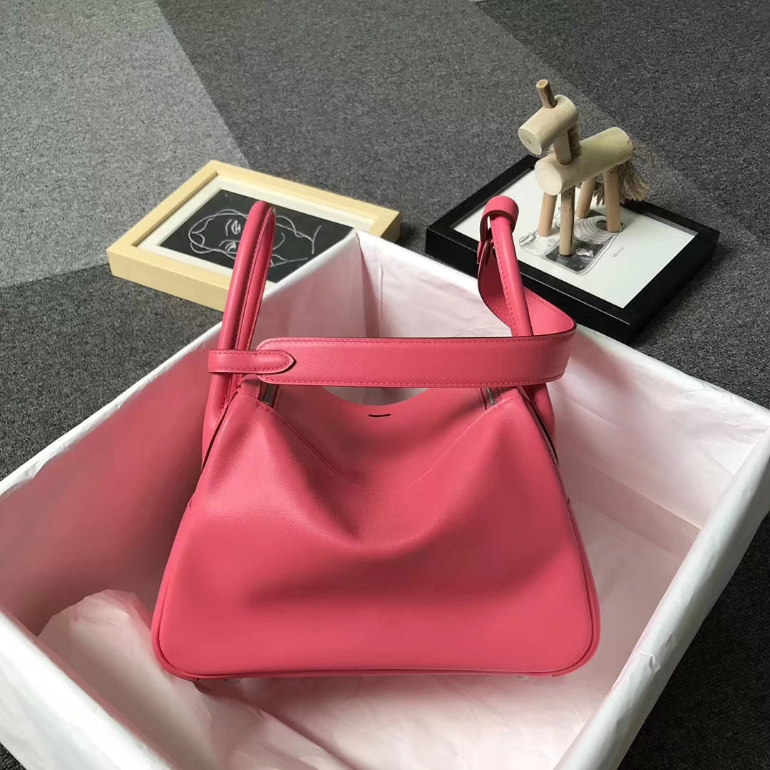Hermès（爱马仕）8W新唇膏粉 swift皮 Lindy26 银扣