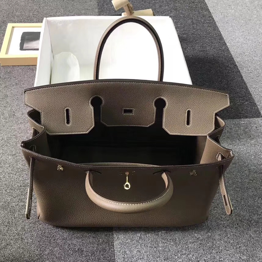 Hermès（爱马仕）大象灰 原厂御用顶级小牛皮 Birkin 40 金扣