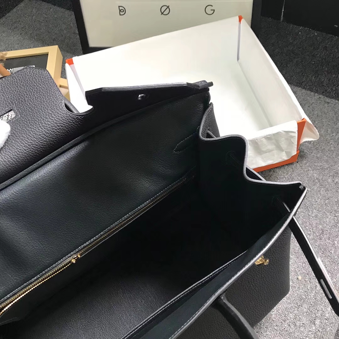Hermès（爱马仕）石墨灰 原厂御用顶级小牛皮 Birkin 40 金扣