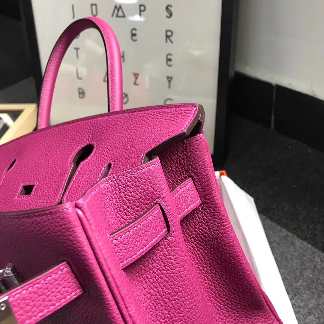 Hermès（爱马仕）K5 托斯卡 原厂御用顶级小牛皮 Birkin 30 银扣
