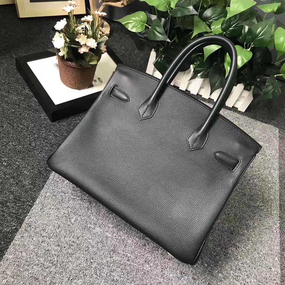 Hermès（爱马仕）柏树绿 原厂御用顶级小牛皮 Birkin 30 金扣 现货