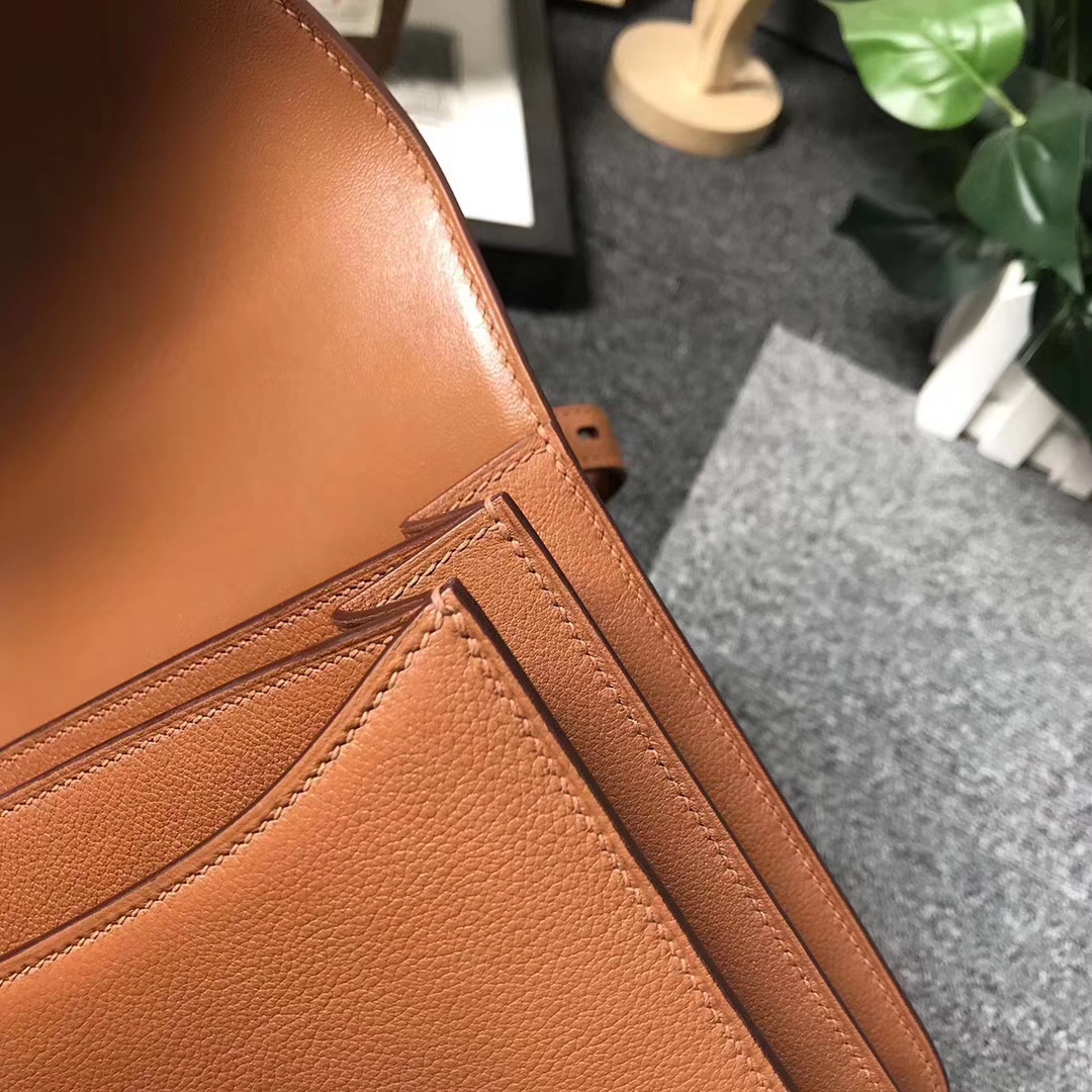 Hermès（爱马仕）C37 金棕色 原厂御用顶级Ever Color皮 2002-20 现货