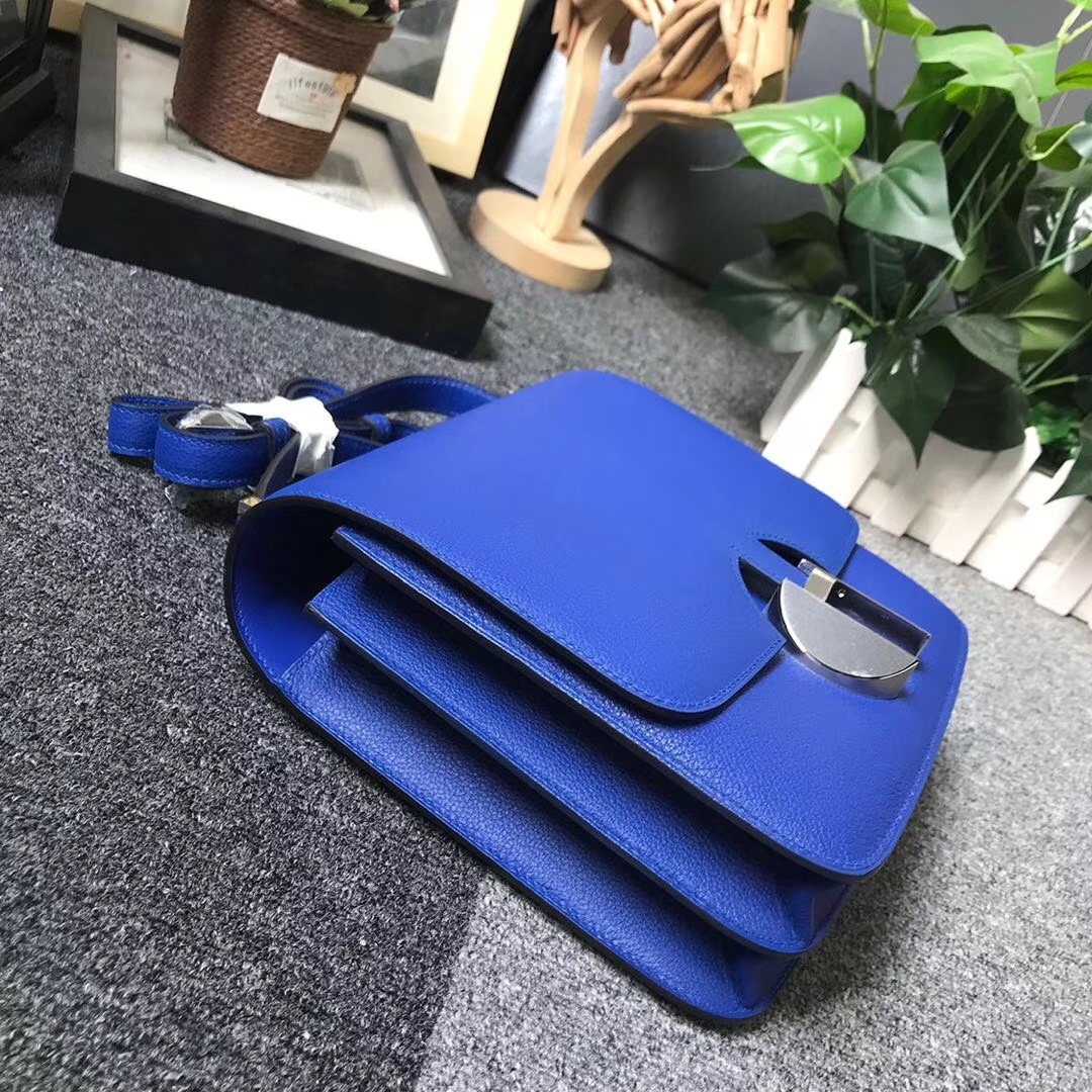 Hermès（爱马仕）琉璃蓝 原厂御用顶级Ever Color 皮 2002-20 现货