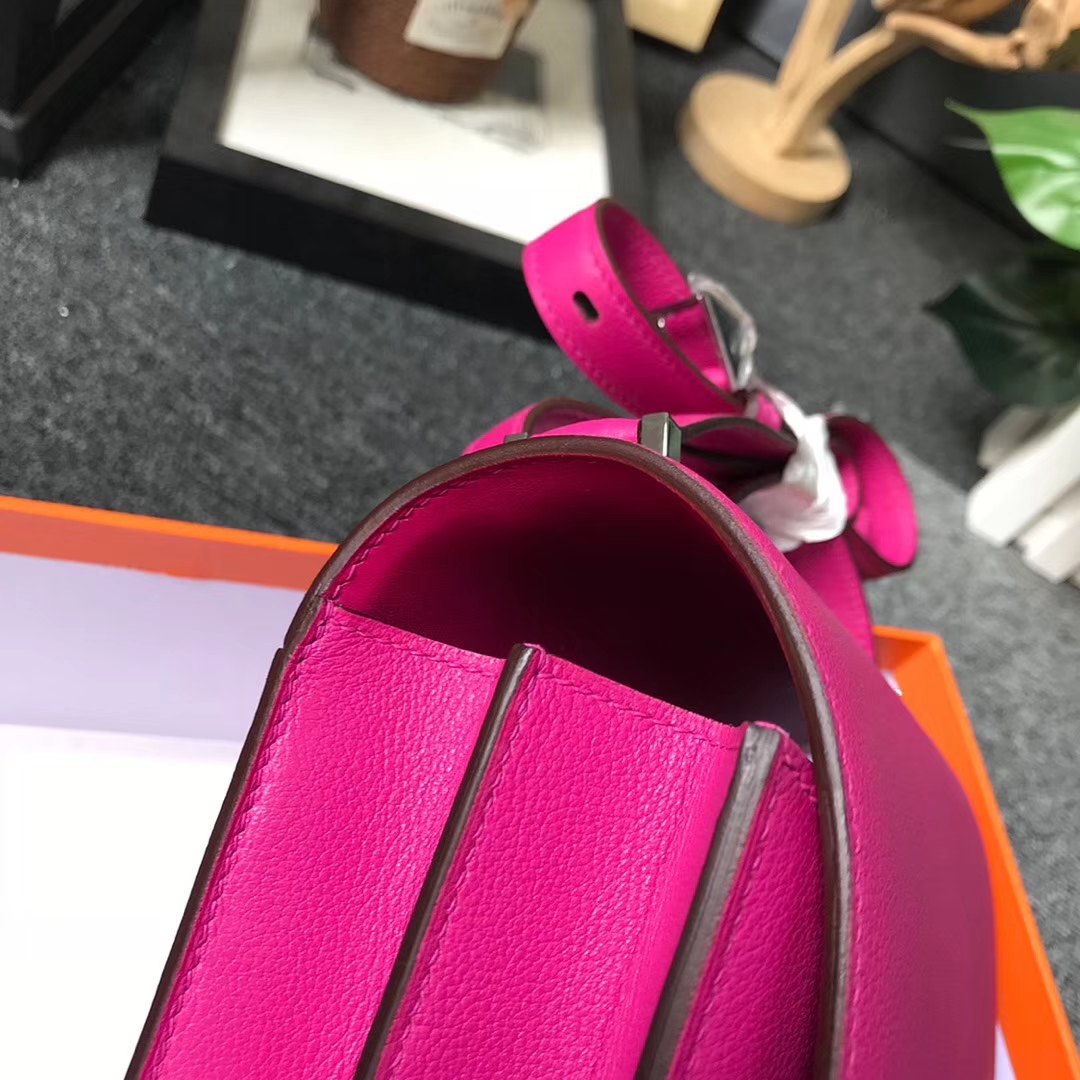 Hermès（爱马仕）L3 玫瑰紫色 原厂御用顶级Ever Color 皮 2002-20 现货