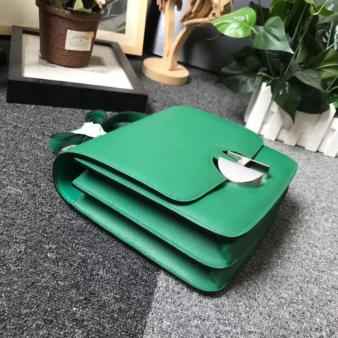 Hermès（爱马仕）U4丝绒绿 原厂御用顶级Ever Color 皮 2002-20 现货