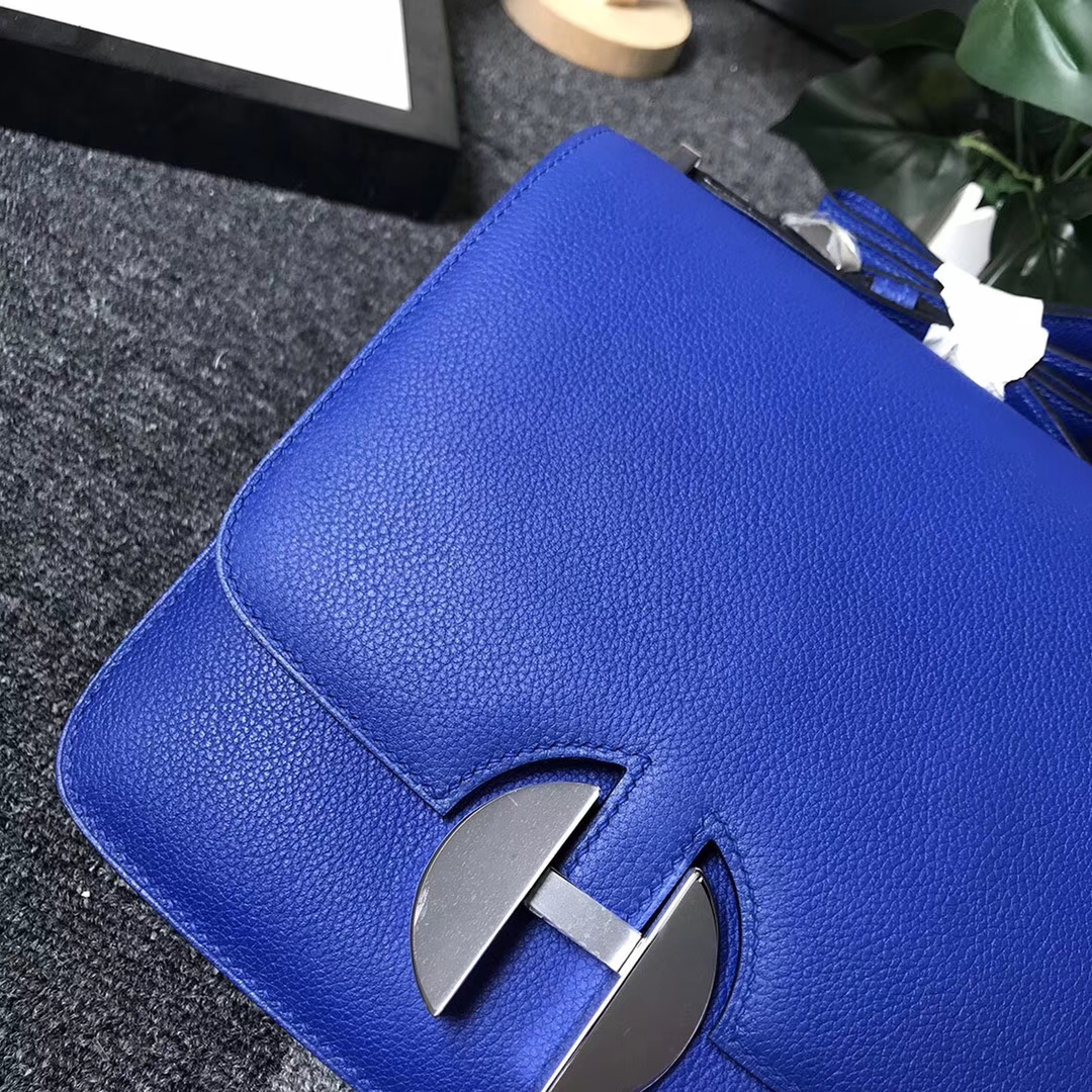 Hermès（爱马仕）琉璃蓝 原厂御用顶级Ever Color 皮 2002-20 现货