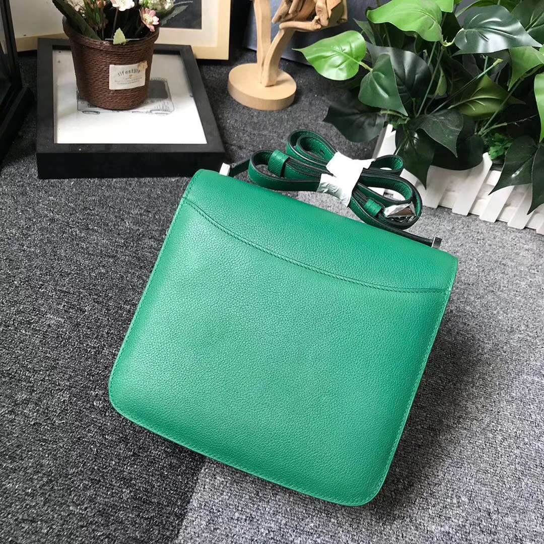 Hermès（爱马仕）U4丝绒绿 原厂御用顶级Ever Color 皮 2002-20 现货