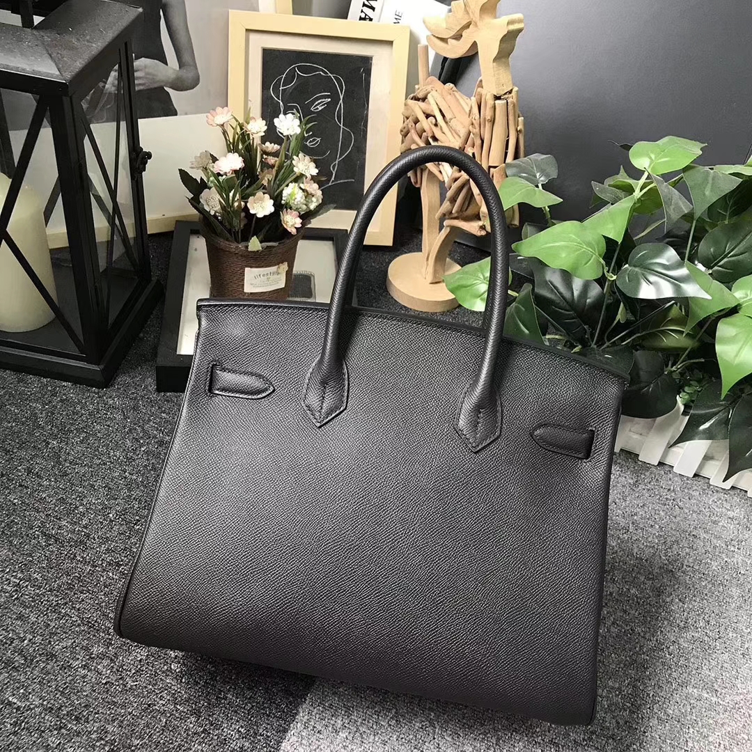 Hermès（爱马仕）Kelly 凯莉包 CK89 黑色 原厂御用顶级togo小牛皮 金扣 28cm 现货