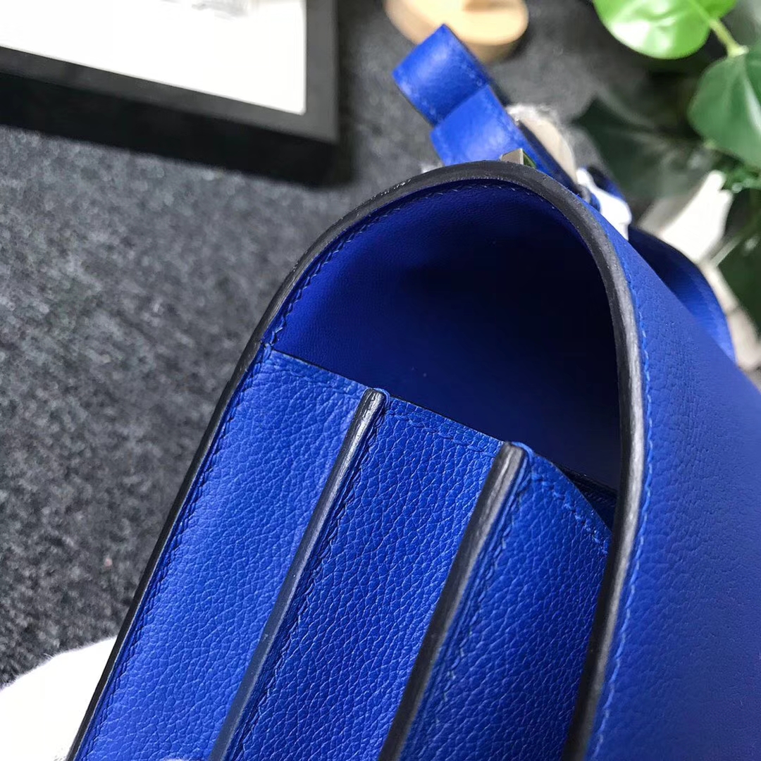 Hermès（爱马仕）琉璃蓝 原厂御用顶级Ever Color 皮 2002-20 现货