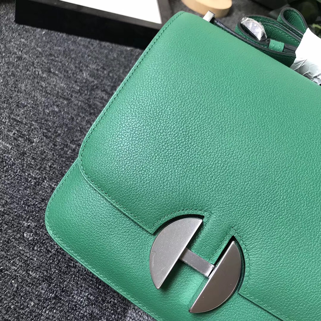 Hermès（爱马仕）U4丝绒绿 原厂御用顶级Ever Color 皮 2002-20 现货