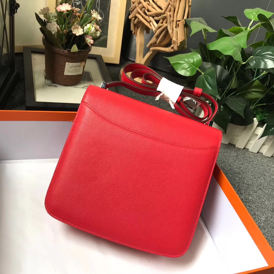 Hermès（爱马仕）Q5 中国红 原厂御用顶级Ever Color皮 2002-20 现货