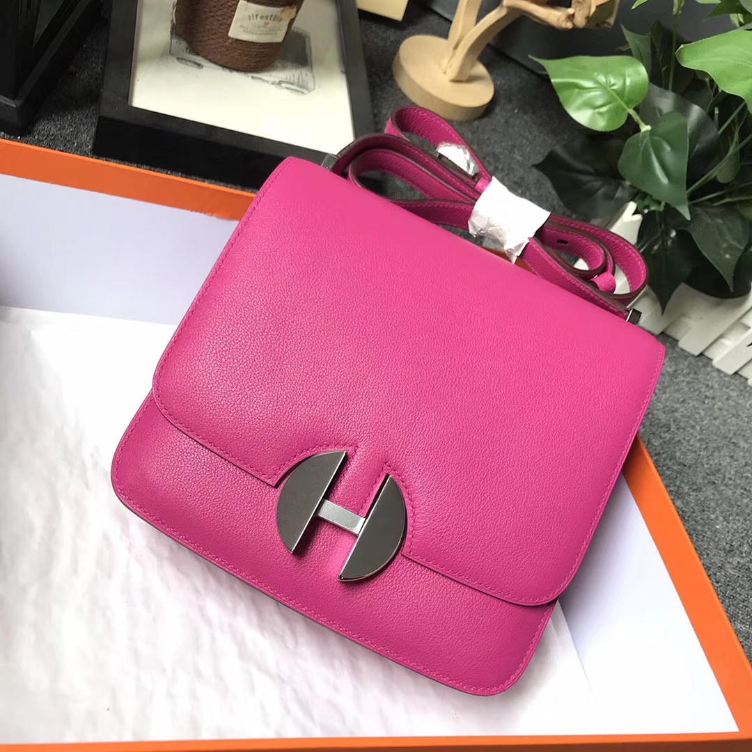 Hermès（爱马仕）L3 玫瑰紫色 原厂御用顶级Ever Color 皮 2002-20 现货