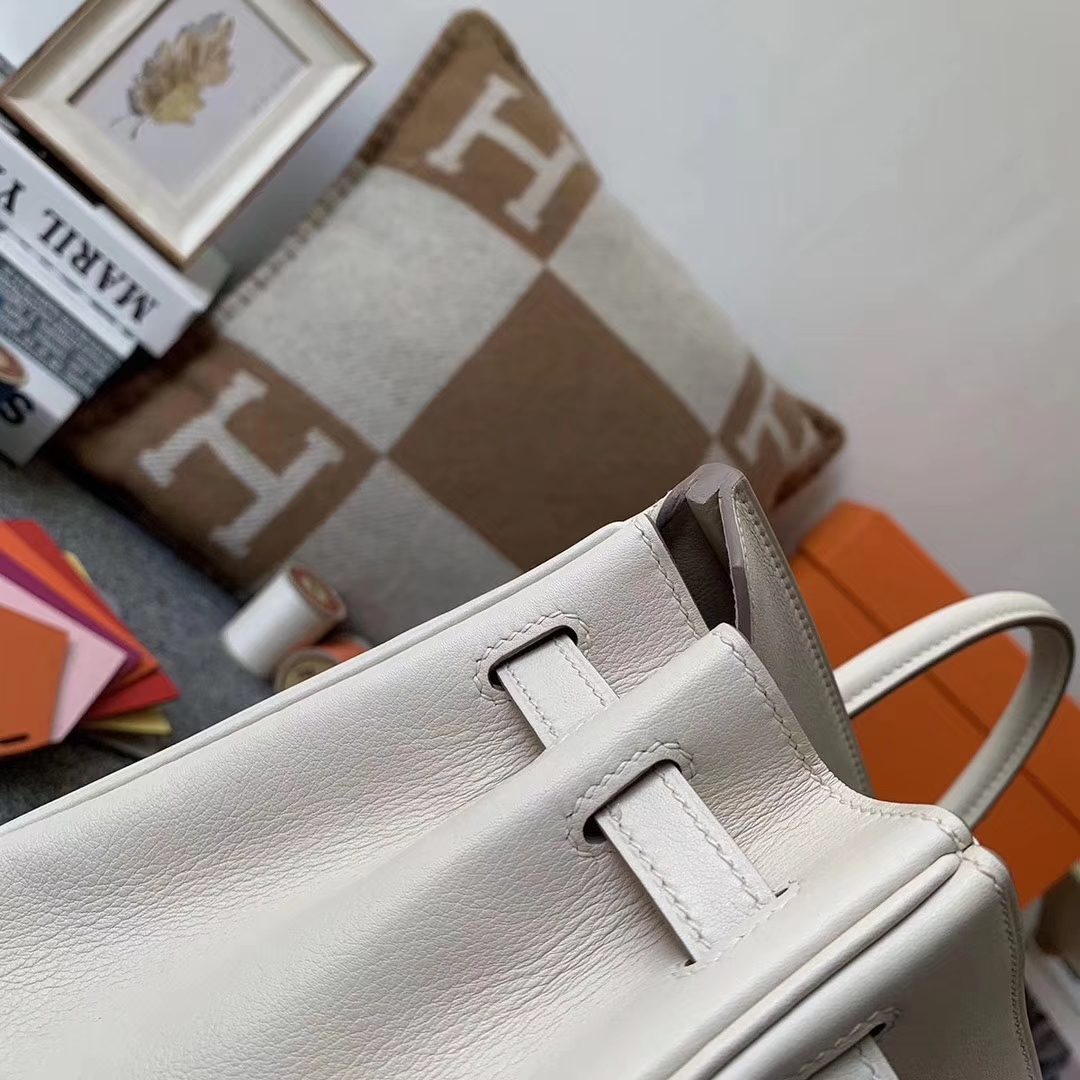 Hermès（爱马仕）奶昔白 原厂御用顶swift皮 Birkin 25