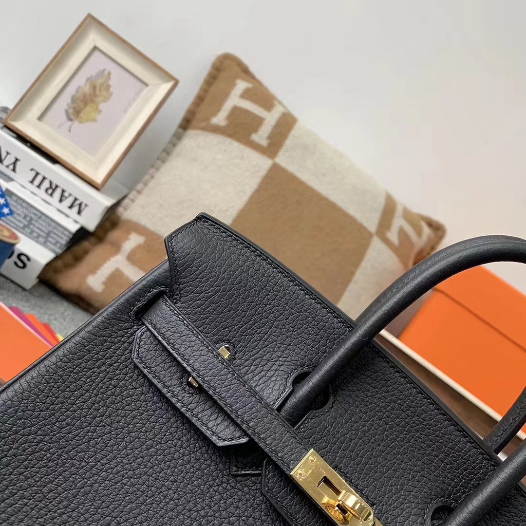 Hermès（爱马仕）CK89 黑色 原厂御用顶级小牛皮 Birkin 25