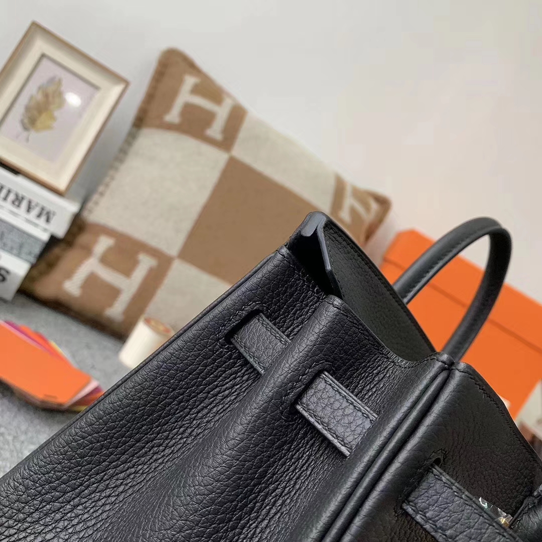Hermès（爱马仕）CK89 黑色 原厂御用顶级小牛皮 Birkin 25