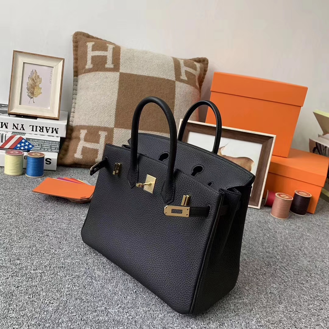 Hermès（爱马仕）CK89 黑色 原厂御用顶级小牛皮 Birkin 25