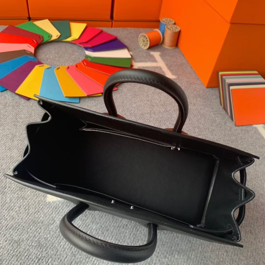Hermès（爱马仕）Birkin shadow 幻影包 CK89黑色 原厂御用顶级Swift皮 25cm 现货