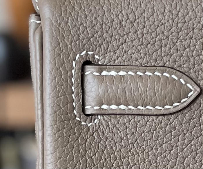 Hermès（爱马仕）Kelly ADO 双肩包 大象灰 TC大牛皮 金扣 20cm