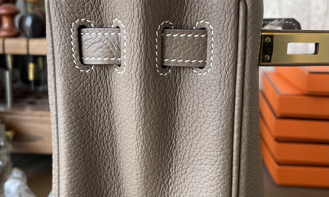 Hermès（爱马仕）Kelly ADO 双肩包 大象灰 TC大牛皮 金扣 20cm