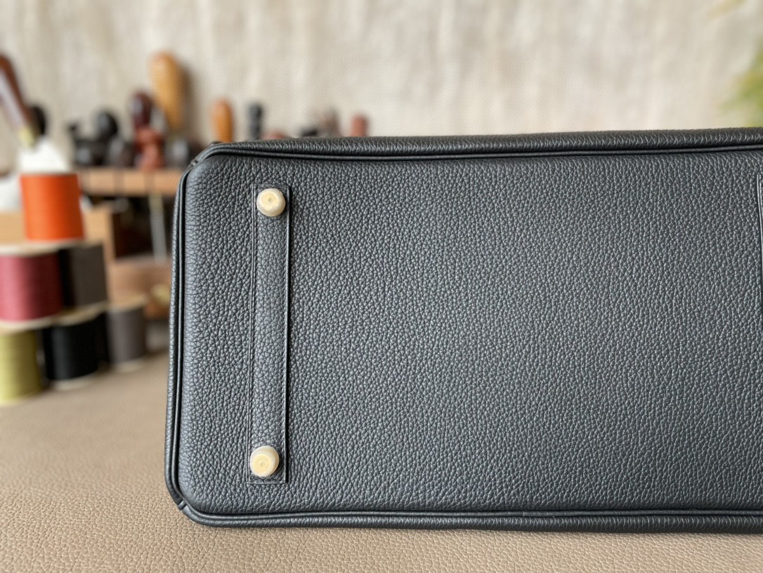 Hermès（爱马仕）Birkin 铂金包 黑色 Togo 顶级小牛皮 金扣 35cm