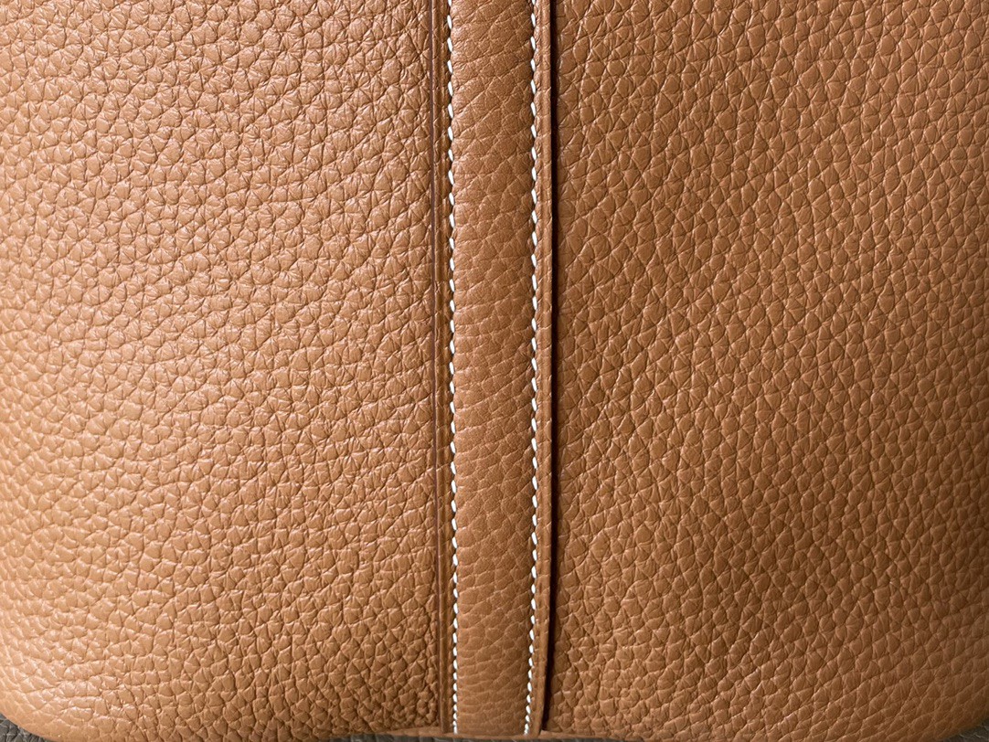 Hermès（爱马仕）Picotin 菜篮子 金棕色 TC大牛皮 金扣 22cm