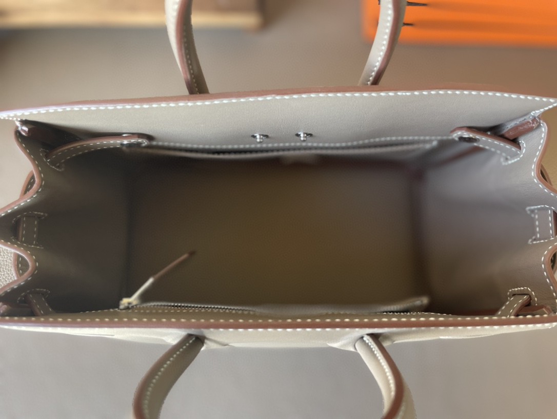 Hermès（爱马仕）Birkin 铂金包 幻影包 大象灰 Swift皮 25cm