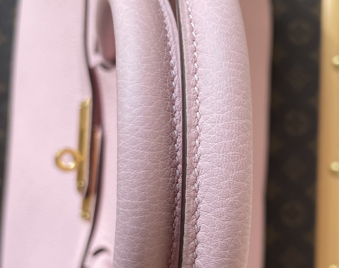 Hermès（爱马仕）Birkin 铂金包 3Q粉 Togo 顶级小牛皮 金扣 35cm