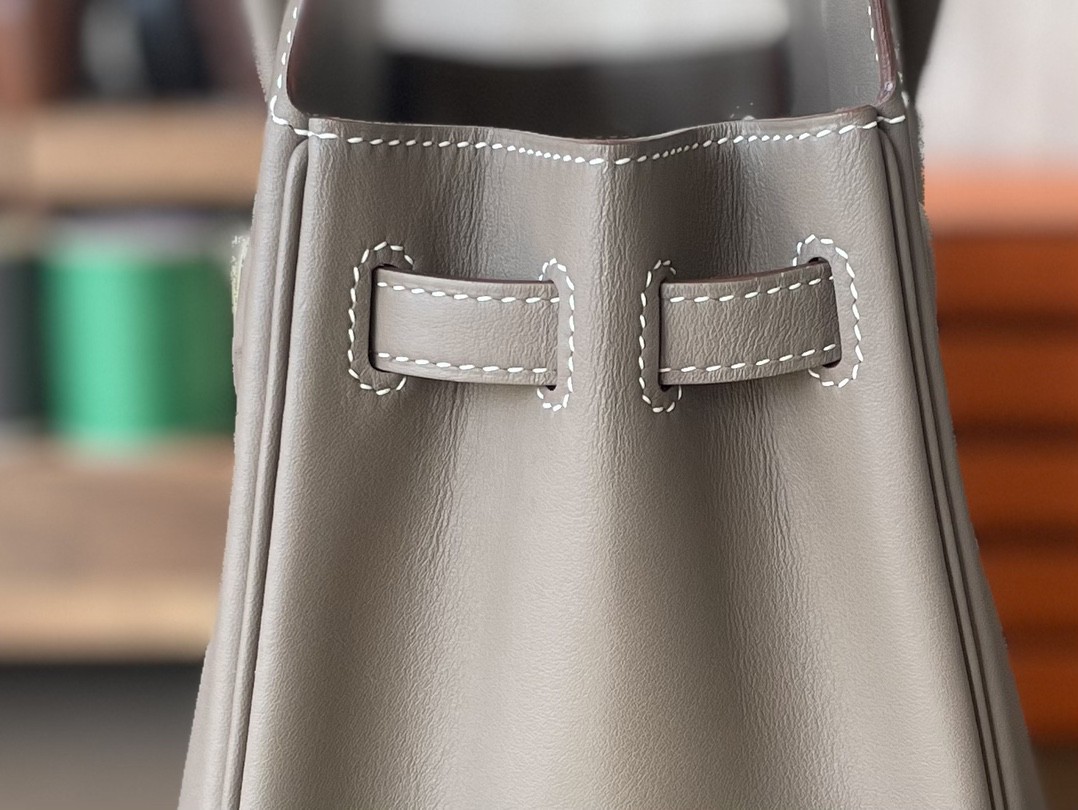 Hermès（爱马仕）Birkin 铂金包 幻影包 大象灰 Swift皮 25cm
