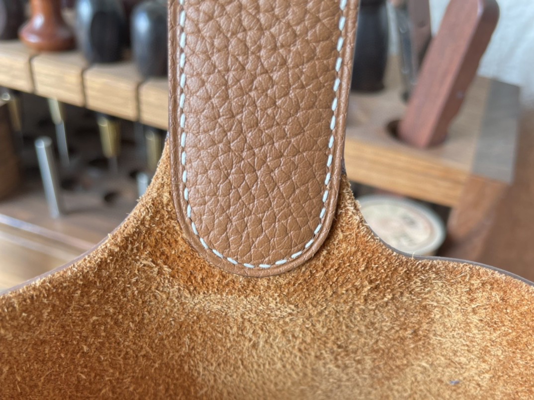 Hermès（爱马仕）Picotin 菜篮子 金棕色 TC大牛皮 金扣 22cm