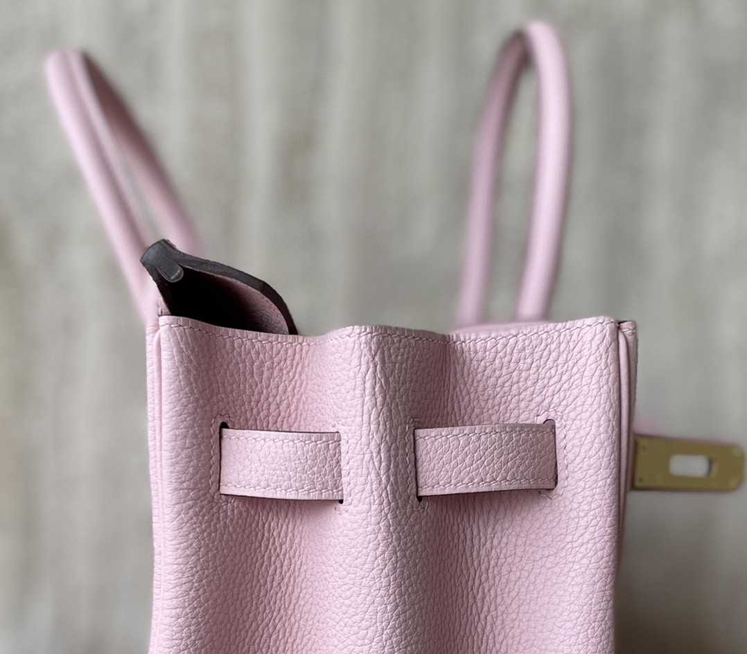 Hermès（爱马仕）Birkin 铂金包 3Q粉 Togo 顶级小牛皮 金扣 35cm