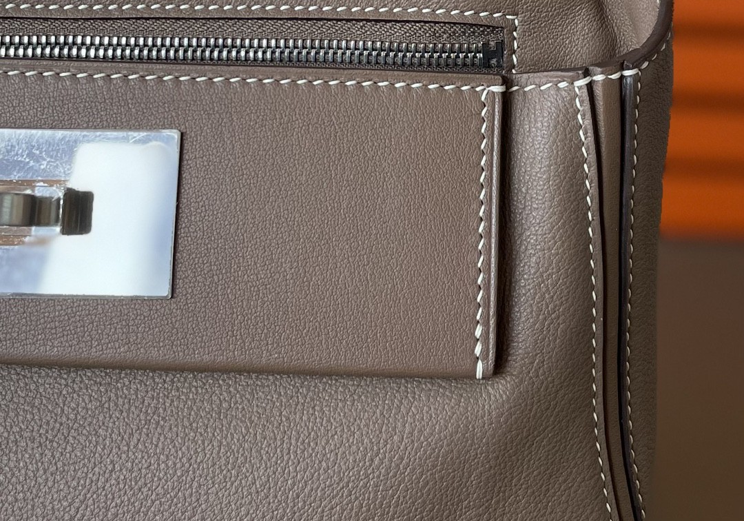 Hermès（爱马仕）mini kelly 2424 大象灰 EC皮 银扣