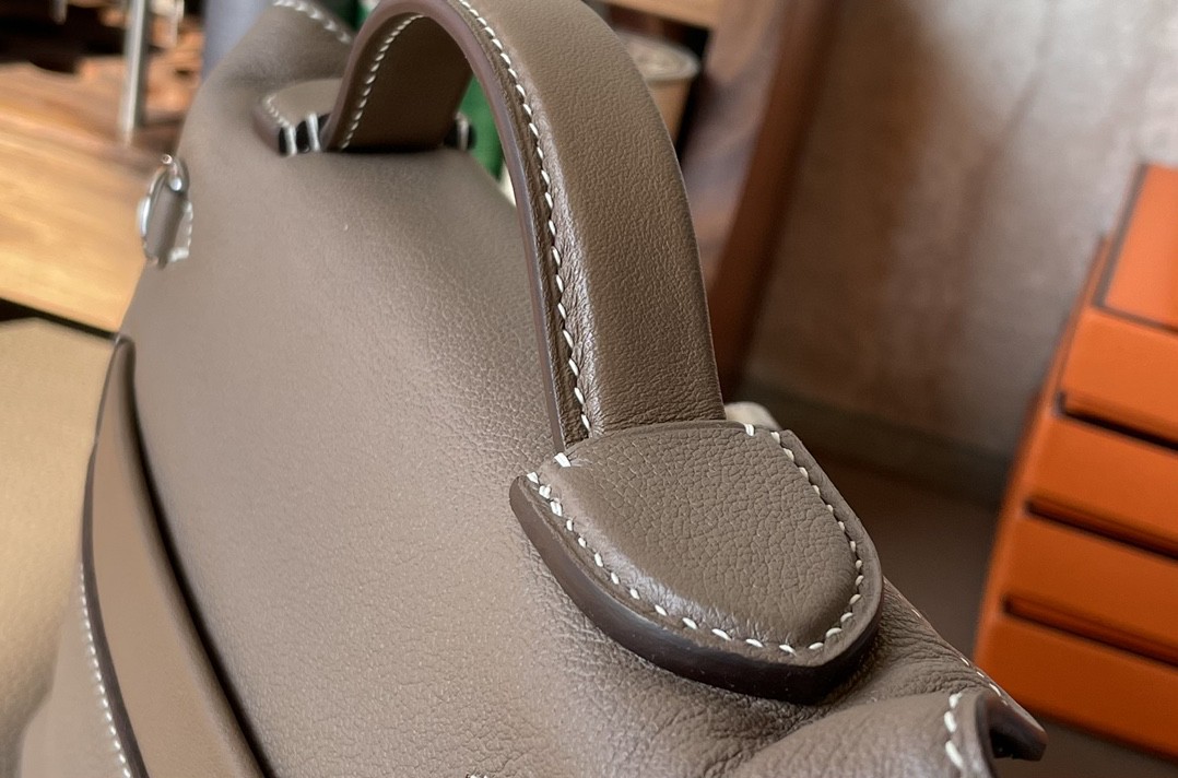 Hermès（爱马仕）mini kelly 2424 大象灰 EC皮 银扣