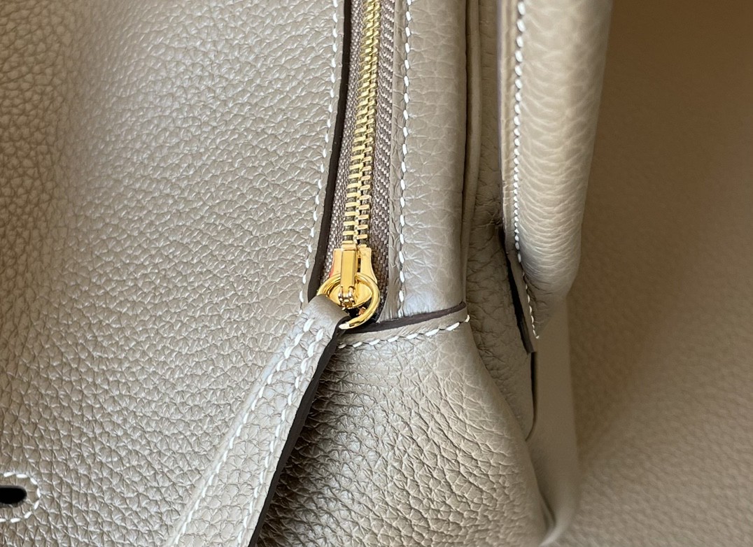 Hermès（爱马仕）Lindy 琳迪包 大象灰 TC大牛皮 金扣 26cm