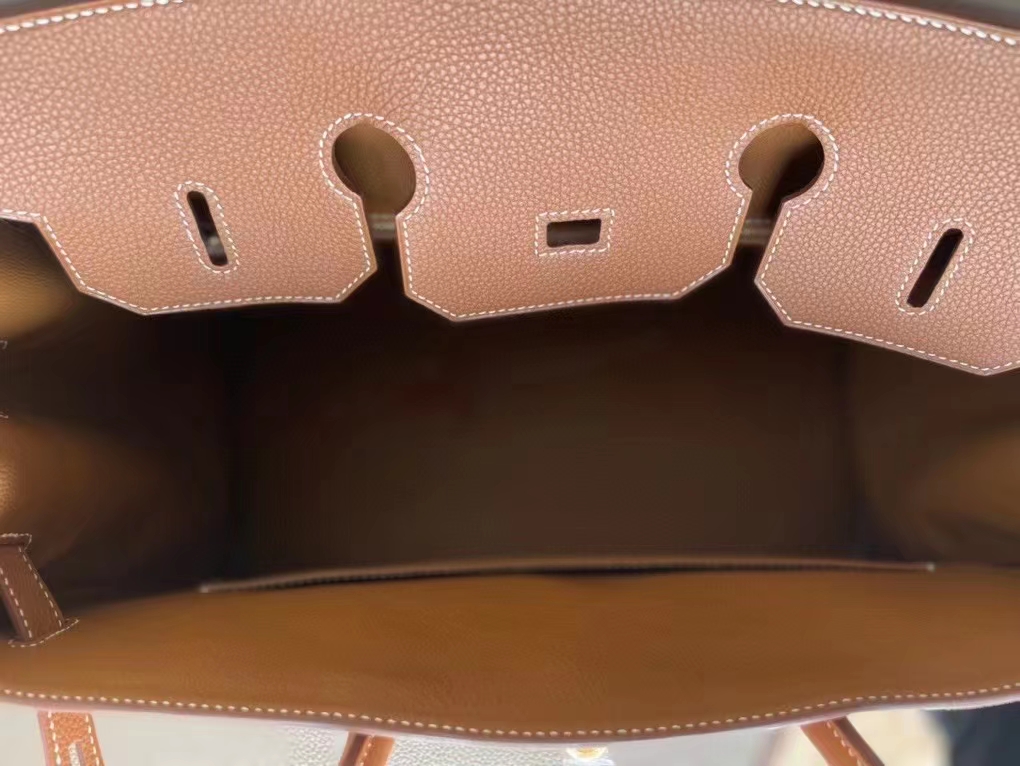 Hermès（爱马仕）Birkin 铂金包 金棕色 Togo 顶级小牛皮 金扣 35cm
