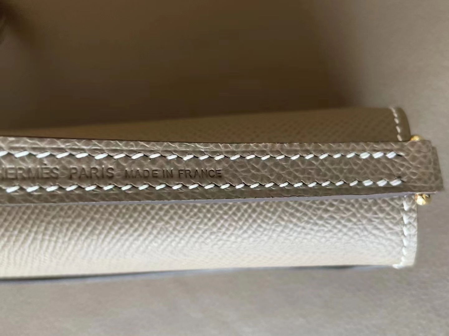 Hermès（爱马仕）Constance To Go 大象灰 Epsom 掌纹皮 金扣 20cm