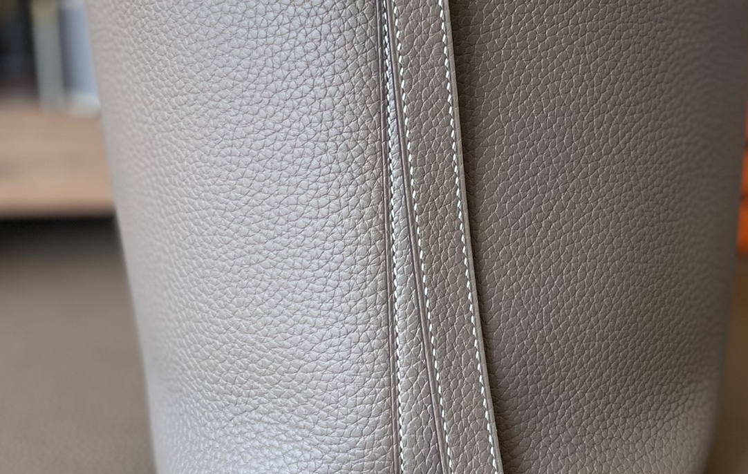 Hermès（爱马仕）Picotin 菜篮子 大象灰 TC大牛皮 银扣 18cm
