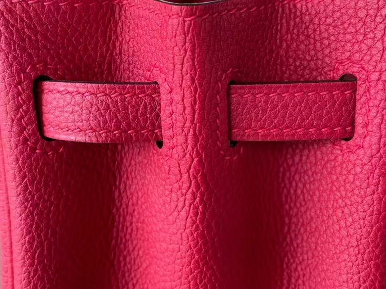Hermès（爱马仕）Birkin 铂金包 TOGO 顶级小牛皮 国旗红 金扣 25cm