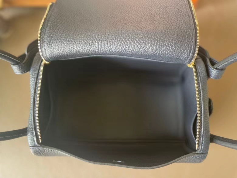 Hermès（爱马仕）Lindy 琳迪包 TC 大牛 午夜蓝 金扣 26cm