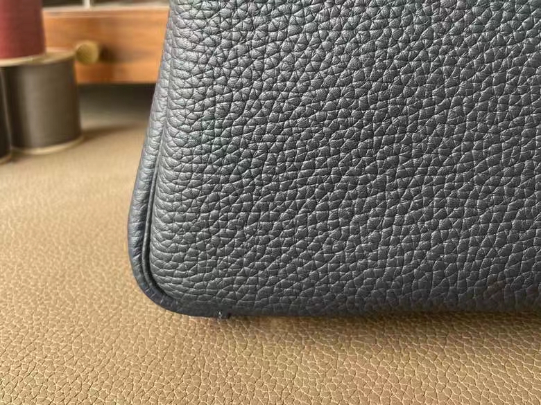 Hermès（爱马仕）Lindy 琳迪包 TC 大牛 午夜蓝 金扣 26cm